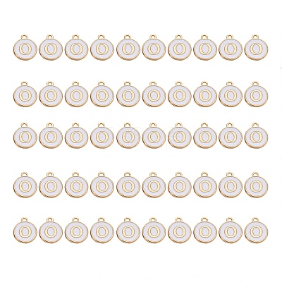 Golden Plated Alloy Charms ENAM-SZ0001-25A-O-1