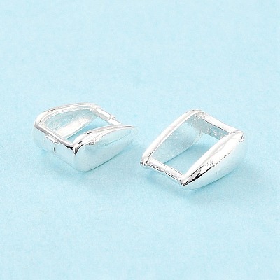 925 Sterling Silver Ice Pick Pinch Bails STER-Z001-016A-S-1