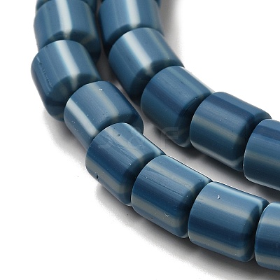Polymer Clay Beads Strands CLAY-H006-01S-1
