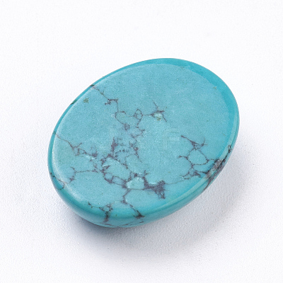Natural Howlite Cabochons X-G-E482-08A-1