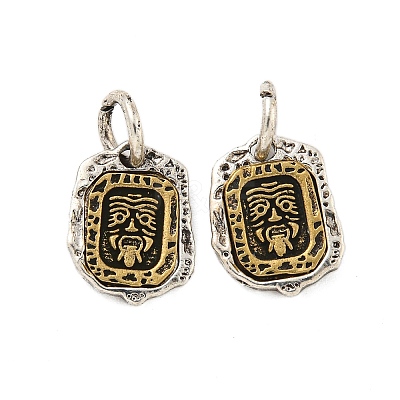 Long-Lasting Plated Brass Pendants KK-K387-01C-AS-1