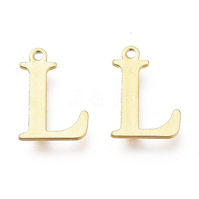 PVD Vacuum Plating  304 Stainless Steel Charms LS-STAS-H112-L-G-1