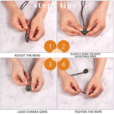 3Pcs 3 Style Natural Mixed Stone Beads Stretch Bracelets Set DIY-SZ0007-03-1