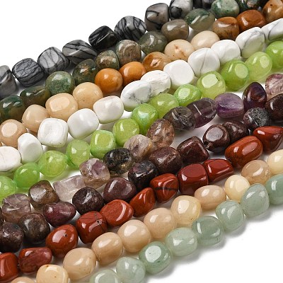 Mixed Gemstone Strands G364-1