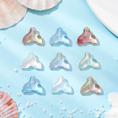 100Pcs Transparent Glass Beads GLAA-CJ0002-39-1
