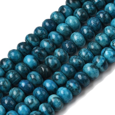 Natural Map Stone/Picasso Stone/Picasso Jasper Beads Strands G-A280-A13-01-1