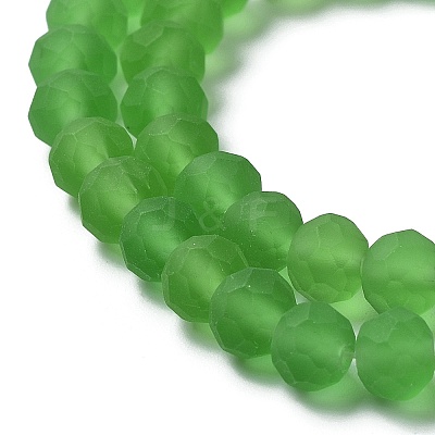 Transparent Glass Beads Strands EGLA-A034-T4mm-MD11-1
