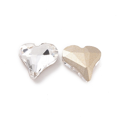 Glass Rhinestone Cabochons GGLA-P002-09A-09-1