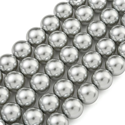 Glass Pearl Beads Strands HY-G002-01F-04-1