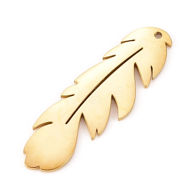 304 Stainless Steel Pendants STAS-L238-088B-G-1