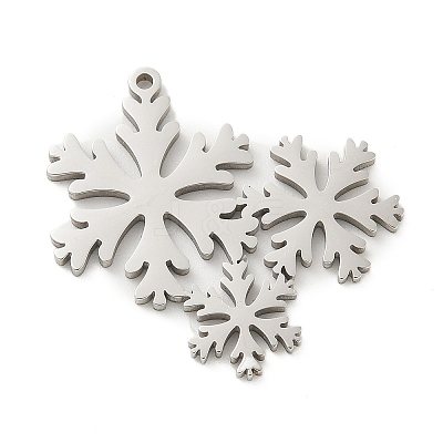 201 Stainless Steel Pendants STAS-R133-01P-02-1