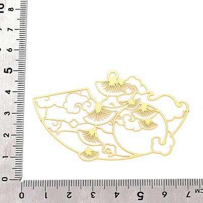 Brass Big Pendants KKC-T003-45G-1