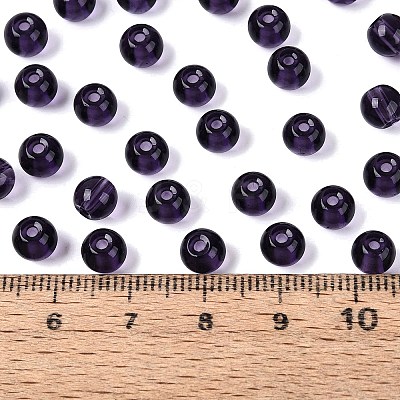FGB Transparent Glass Seed Beads SEED-N013-01B-02-1