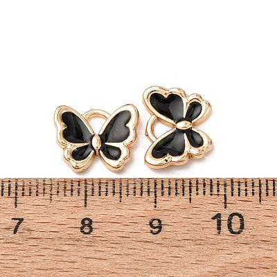 Light Gold Plated Alloy Charms ENAM-L029-06B-1