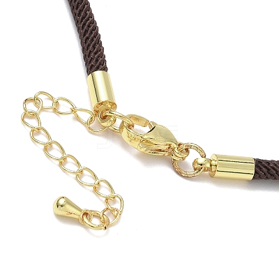 3MM Nylon Milan Cord Necklace Making NJEW-H084-01G-40-1