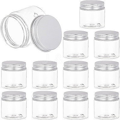 Transparent Plastic Bead Containers CON-BC0004-87-1