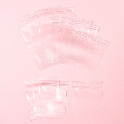 60Pcs 5 Styles Polypropylene Zip Top Bags OPP-FS0001-21-1