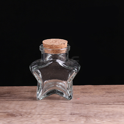 Mini High Borosilicate Glass Bottle Bead Containers BOTT-PW0001-264-1