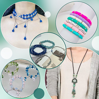 DIY Round & Disc/Flat Round Beads Kits DIY-PH0030-85A-1
