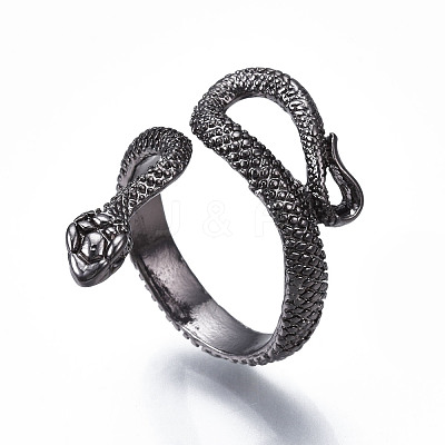 Alloy Cuff Finger Rings RJEW-T006-33B-1