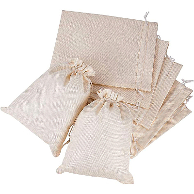 Burlap Packing Pouches Drawstring Bags ABAG-BC0001-07A-17x23-1