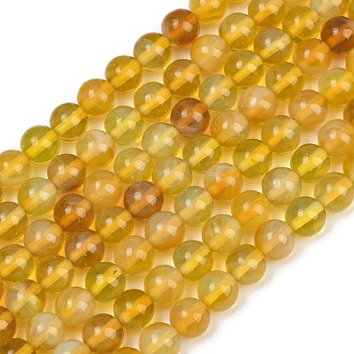 Handmade Lampwork Beads Strand LAMP-B056-8mm-1