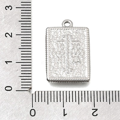 304 Stainless Steel Pendants STAS-D391-05P-02-1