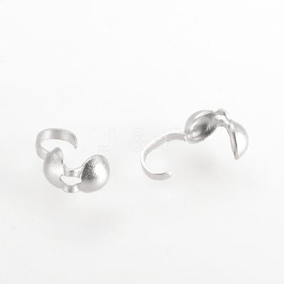 Tarnish Resistant 304 Stainless Steel Bead Tips STAS-Q210-92-1