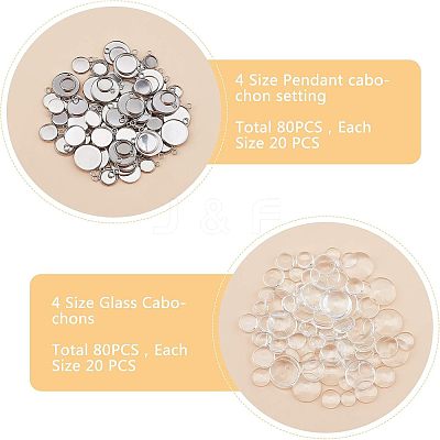 DIY Pendant Making Kits DIY-UN0001-53P-1
