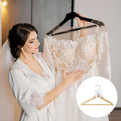 Wood Clothes Hangers AJEW-WH0752-198-1