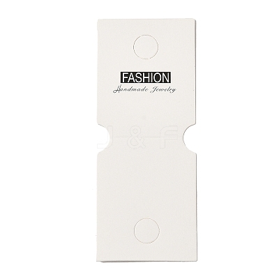 Fold Over Paper Jewelry Display Cards CDIS-M005-22-1
