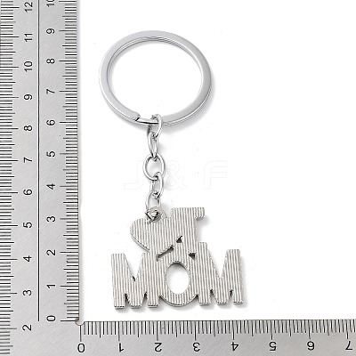 Mother's Day Alloy Enamel Keychains LS-KEYC-P020-A01-1