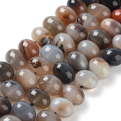Natural Agate Beads Strands G-G021-03A-05-1