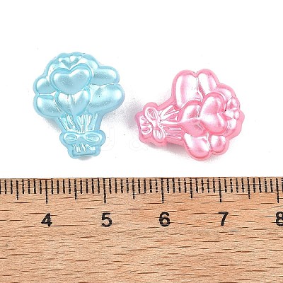 Opaque ABS Imitation Pearl Beads MACR-K361-29-1