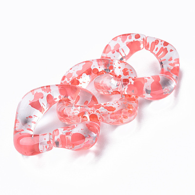 Transparent Acrylic Linking Rings OACR-N009-016A-01-1