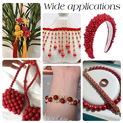1070Pcs Imitation Pearl Acrylic Beads OACR-PH0004-17-1
