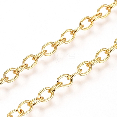 3.28 Feet Brass Cable Chains X-CHC-G007-05G-1
