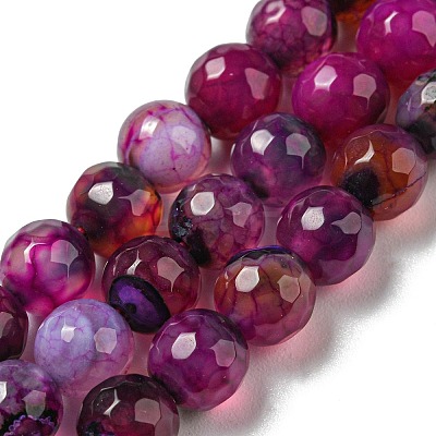 Natural Agate Beads Strands G-C082-A01-10-1