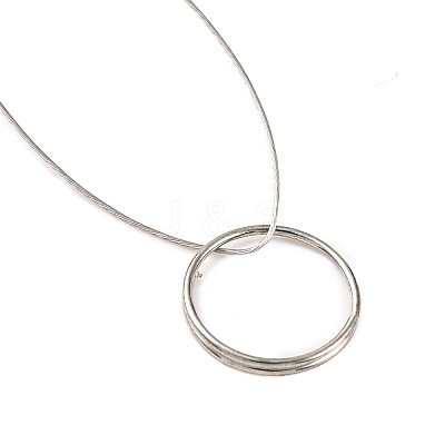 Glass & Iron Sun Catcher Pendant HJEW-K047-02P-03-1