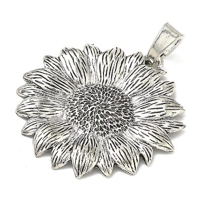 Tibetan Style Alloy Big Pendants FIND-D037-02AS-02-1