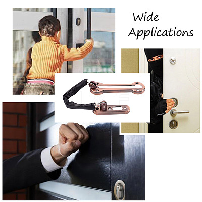 Stainless Steel Swing Bar Door Lock X1-SW-TAC0002-02C-1