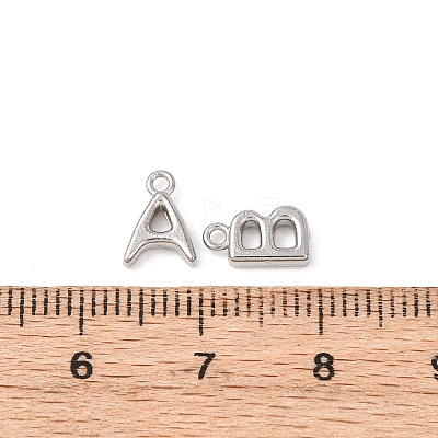 26Pcs 304 Stainless Steel Charms STAS-D129-01P-1