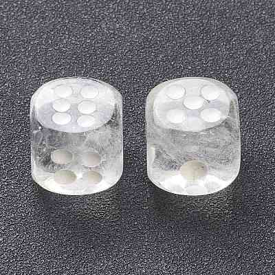 Natural Quartz Crystal Cabochons G-M378-02M-1