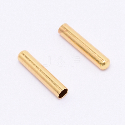 Brass Cord Ends LS-AJEW-WH0129-13G-1