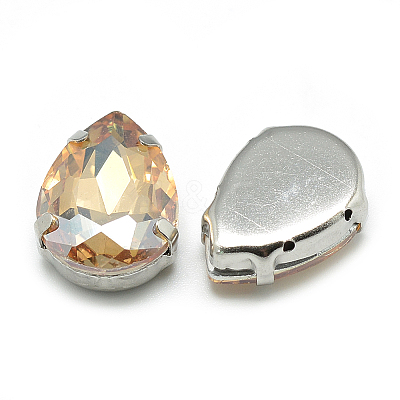 Sew on Rhinestone RGLA-T035-10x14mm-09-1