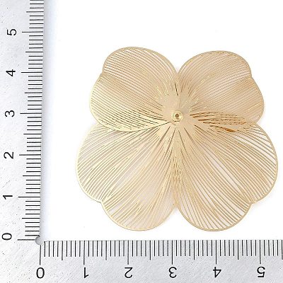 Brass Bead Caps KK-L219-12B-G-1