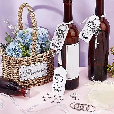 DIY Heart with Word Love Beer Bottle Opener Keychain Making Kit DIY-CA0004-99-1