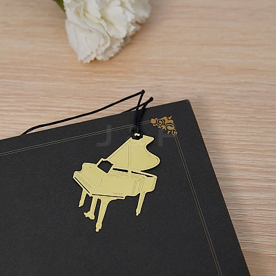 Brass Bookmarks with Tassel PW-WG83482-01-1