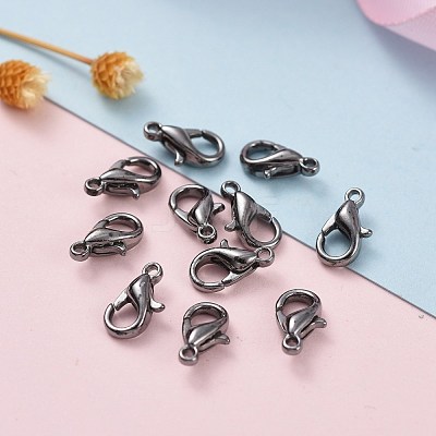 Zinc Alloy Lobster Claw Clasps E103-B-1