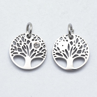 316 Surgical Stainless Steel Pendants STAS-K178-11P-1